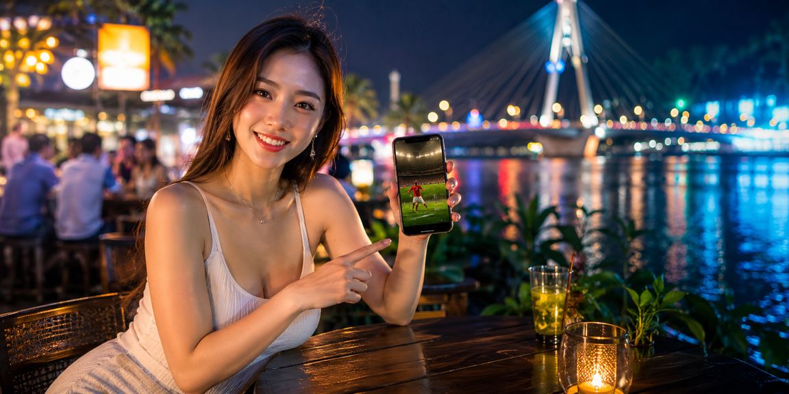 Người chơi cá cược thể thao tại Cần Thơ trên điện thoại di động bên ly cà phê