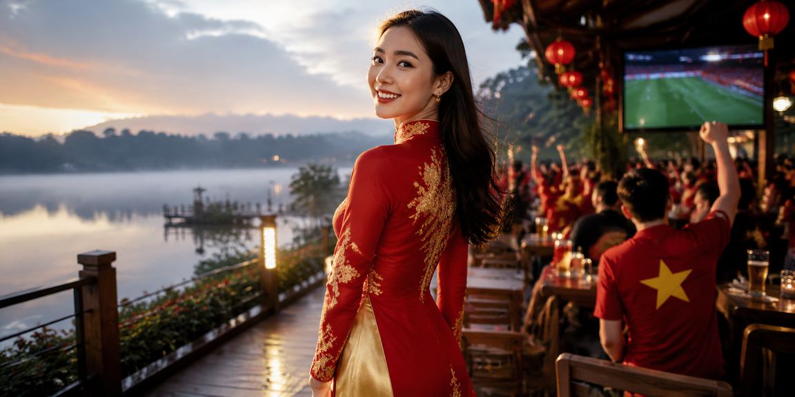 Cảnh giải trí casino buổi tối tại Đà Lạt – ánh đèn lung linh và không khí sang trọng